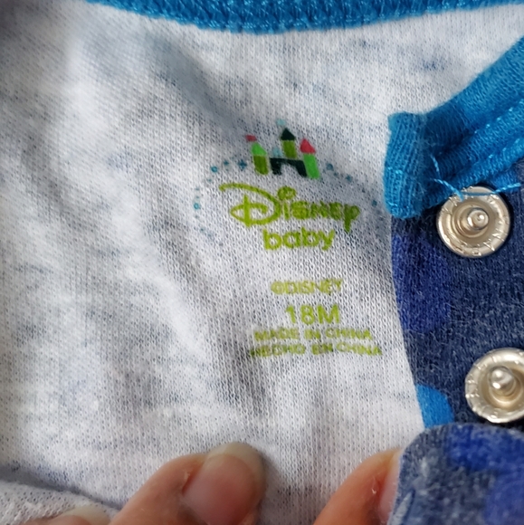 Mickey Mouse in Blues Onesie - Picture 2 of 2